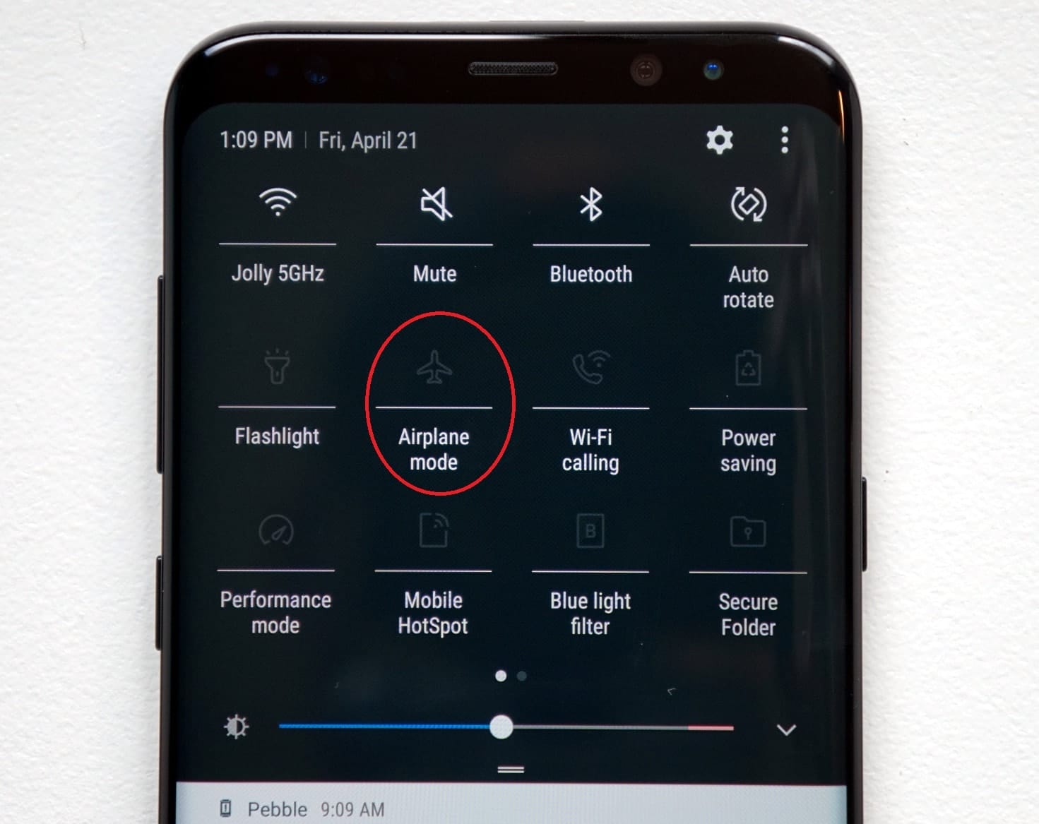 Samsung Galaxy : Activer le mode avion - comment faire - Practical Tips