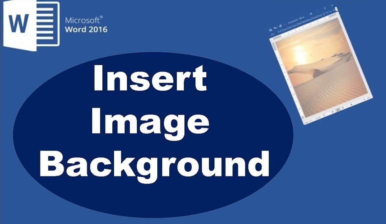 Microsoft Word: How to insert a background image - Practical Tips