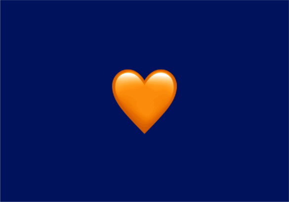 Coração laranja: o significado do emoji explicado - Practical Tips